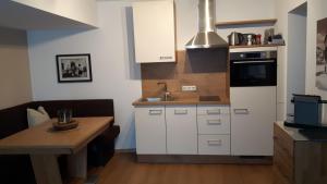Kuchyň nebo kuchyňský kout v ubytování Alpen Apartments Zell am See