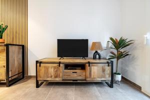 TV a/nebo společenská místnost v ubytování Mabicarent Playa 2