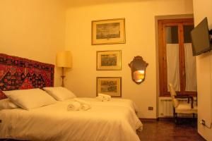 Postel nebo postele na pokoji v ubytování Double Room Charme Milano Central Station