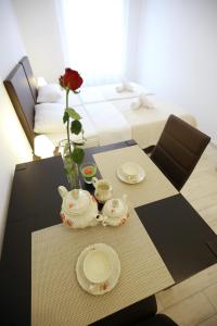 Ein Bett oder Betten in einem Zimmer der Unterkunft Sites Of Zadar Rooms