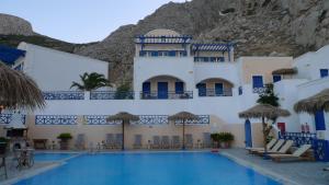 Bazén v ubytování Aegean View Hotel nebo v jeho okolí