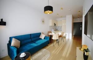 Posedenie v ubytovaní Apartament Lux I , Kołobrzeg Aqua Polanki , Baseny , Sauny , Siłownia