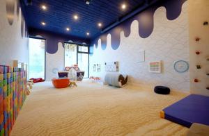 Posedenie v ubytovaní Apartament Lux I , Kołobrzeg Aqua Polanki , Baseny , Sauny , Siłownia