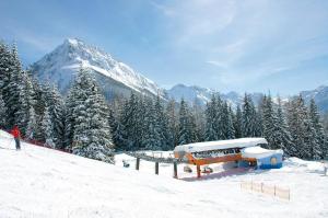 Haus Grader durante el invierno