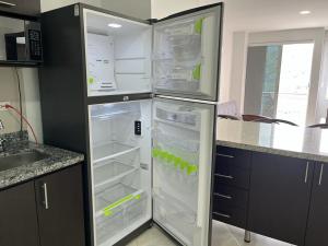 Kuchyň nebo kuchyňský kout v ubytování Penthouse San Rafael