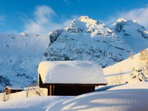 Appartement cosy pour 6 personnes avec parking au Grand-Bornand - FR-1-467-84 v zime