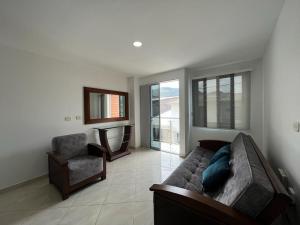 Posezení v ubytování Penthouse San Rafael