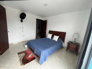 Postel nebo postele na pokoji v ubytování Penthouse San Rafael