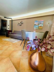 Posezení v ubytování La maison de Daniela