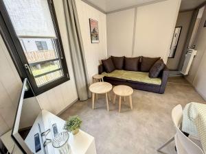 Część wypoczynkowa w obiekcie Chalet de standing, 7 couchages, piscine chauffée, proche plage et commerces, WIFI inclus - FR-1-361-463