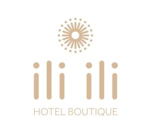 un logo pour une boutique d'hôtel dans l'établissement Ili Ili Hotel Boutique, à Mar del Plata