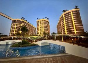 Πισίνα στο ή κοντά στο Budget Private Studio with Free Luxurious Pool and Gym by SYM B625