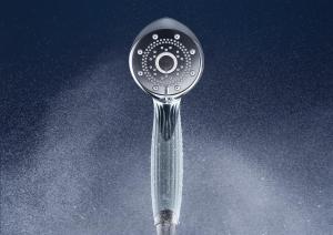 a shower head with water coming out of it at Richmond Hotel Yokohama-Bashamichi in Yokohama