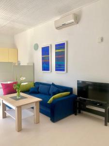 Apartment Art Adriatic的休息区
