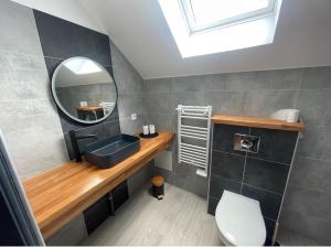 Koupelna v ubytování Appartement Amiens-Camon