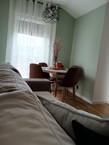 Postel nebo postele na pokoji v ubytování Apartman Element