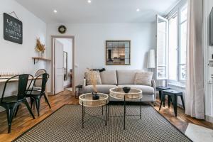 Χώρος καθιστικού στο MBA Splendide Appart - Montreuil 1 - Proche Vincennes