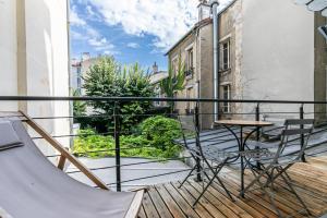 Μπαλκόνι ή βεράντα στο MBA Splendide Appart - Montreuil 1 - Proche Vincennes