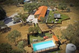 Letecký snímek ubytování Casa Rural " La Quijada del Lobo "