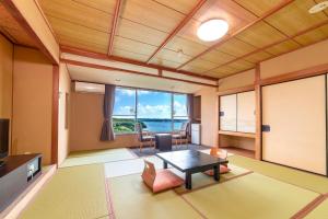 Zona d'estar a Ooedo Onsen Monogatari Premium Iseshima