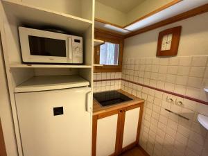 Dapur atau dapur kecil di Appartement Plagne Bellecôte, 3 pièces, 6 personnes - FR-1-351-26