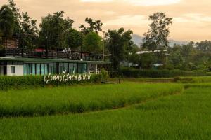 Κήπος έξω από το Sangthong Resort at Chiang Klang
