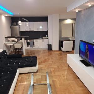 Køkken eller tekøkken på Luks apartment