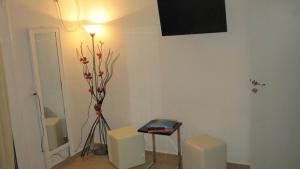 TV a/nebo společenská místnost v ubytování Rodon Apartments