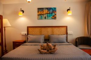 Letto o letti in una camera di COCO CABANA