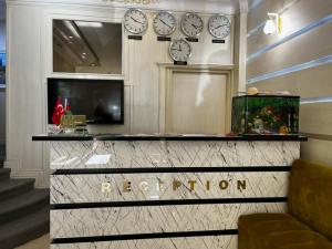 Lobbyn eller receptionsområdet på Karat Inn Boutique Hotel
