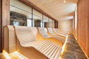 Istumisnurk majutusasutuses HYPERION Hotel Leipzig