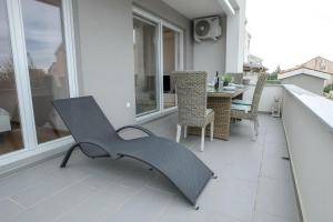 Balkón nebo terasa v ubytování Apartments Tomana
