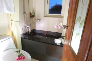 Baðherbergi á Yilan Ya Lu Homestay