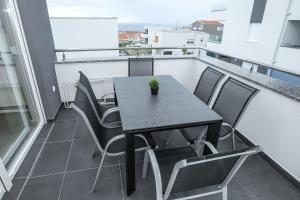 Balkón nebo terasa v ubytování Apartments Tomana