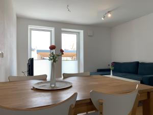 Posezení v ubytování Frundsberg-Apartment