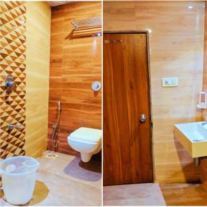 Koupelna v ubytování Hotel Avion Palace