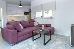 Posezení v ubytování Apartments Tomana