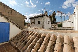 Bygningen som feriehuset ligger i