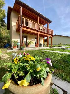 Zahrada ubytování Albergo Diffuso Borgo Retrosi di Amatrice