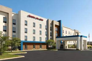 a rendering of the front of a hotel at Hampton Inn & Suites York South in York