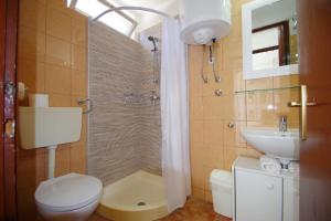 Koupelna v ubytování Holiday House Jasna