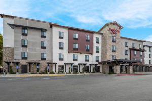 a rendering of the front of a hotel at Hampton Inn Concord in Concord