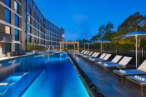 Bassein majutusasutuses Hyatt Regency Conroe või selle lähedal