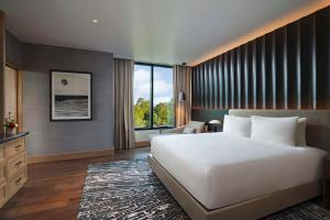 Voodi või voodid majutusasutuse Hyatt Regency Conroe toas