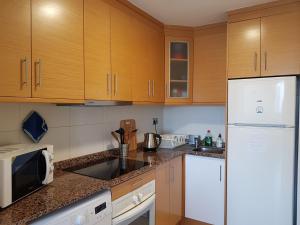 Η κουζίνα ή μικρή κουζίνα στο Alicante Hills Mountains and Ocean View Apartement
