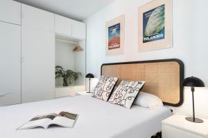 Posteľ alebo postele v izbe v ubytovaní Bright House Relax & Chill Out