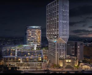 Foto dalla galleria di St Julian's Mercury Tower high floor Studio Apartment in the Sky in Tallest Zaha Hadid Tower in Malta a San Giuliano