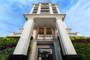 Exteriér nebo vchod ubytování Alba Spa Hotel