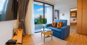 Χώρος καθιστικού στο Aristo 2 Apartments by Beringela