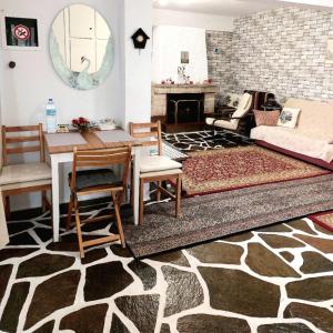 Posezení v ubytování Nice house close to the sea